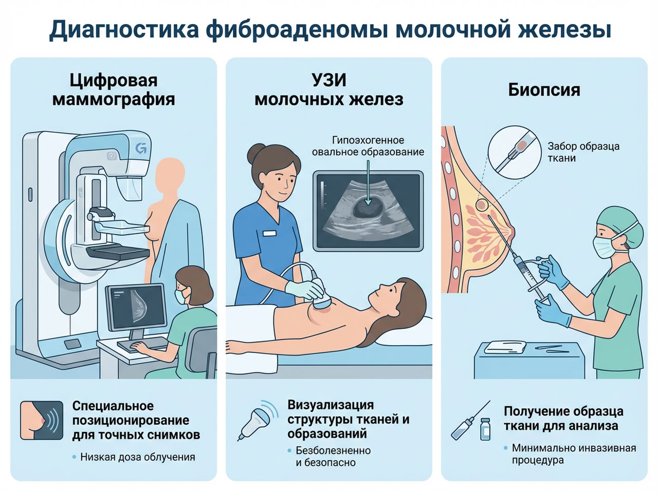 Фиброаденома молочной железы — 3
