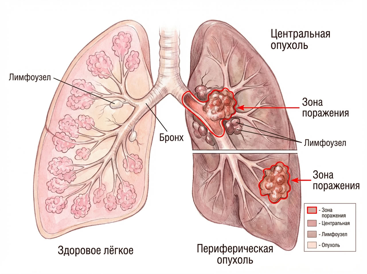 Рак легкого — 1