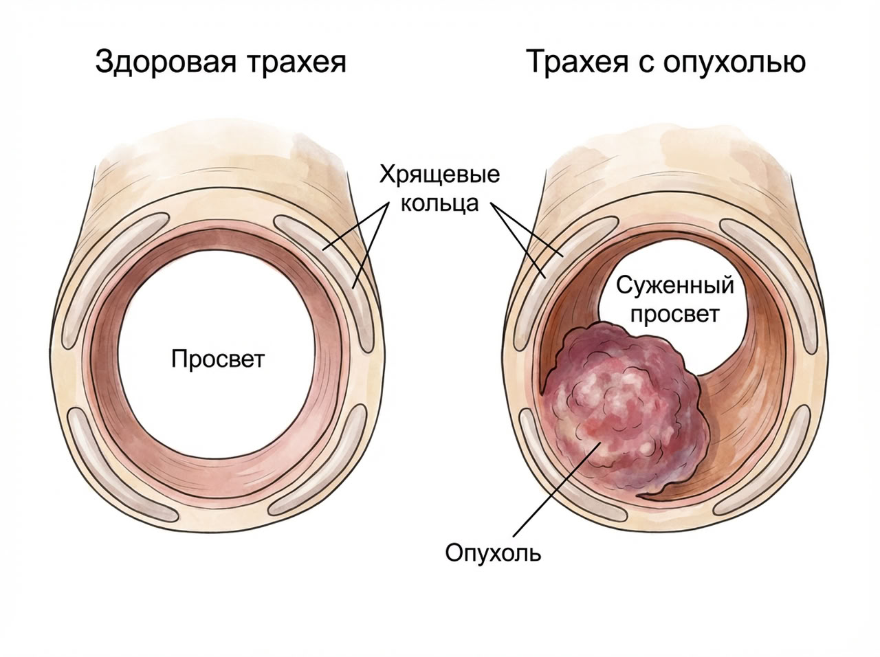 Симптомы рака трахеи — 2